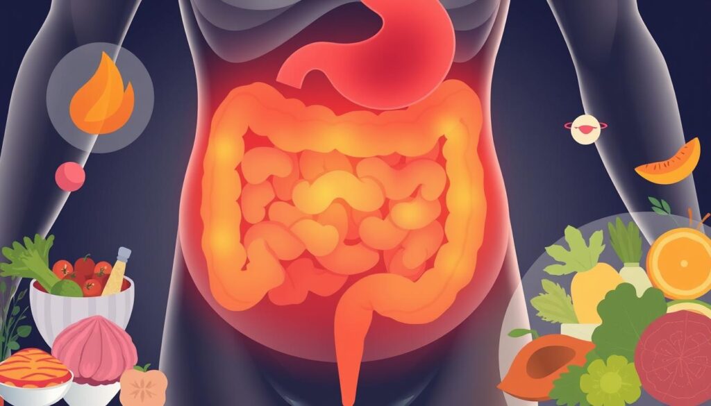 Sintomas de gastrite e síndrome do intestino irritável